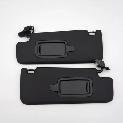 2025 BMW X2 U10 Sun Visor Set Pair Left Right Black OEM 5A1F983 5A1F984 - Image 1 of 4