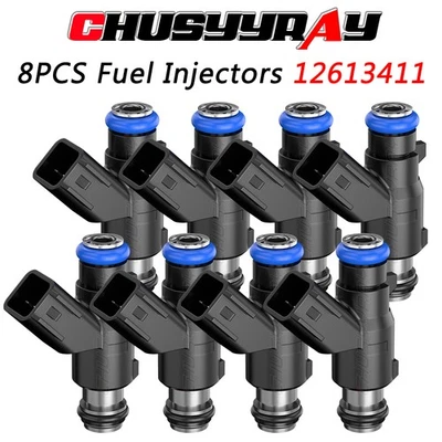 8X 12613411 NUEVO inyectores de combustible para Chevrolet Suburban 1500 2010-2014 5,3 L V8 Foto 1 de 4