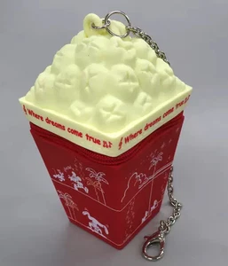 Popcorn Box Design Bag Charm with Case Disney Tokyo Disney Resort TDR Exclusive - Picture 1 of 2