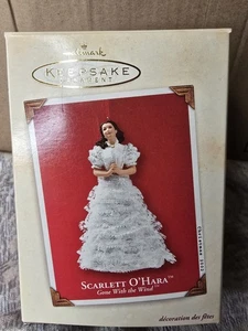 Hallmark 2002 ricordo ornamento Scarlett O'Hara Via col vento porcellana - Foto 1 di 1