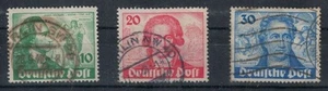 BERLINO 1949 Johann Wolfang von Goethe 3v us - Picture 1 of 1