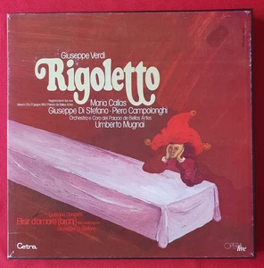 Verdi: Rigoletto; Callas, Mugnai; live Mexico 1952 ; 3 LP Box; Cetra  LO-37 - Bild 1 von 5