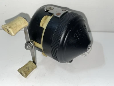 Carrete de pesca Spincast de alta resistencia Zebco modelo 89 de colección hecho en EE. UU. Foto 1 de 4