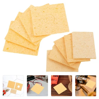 10 Pcs Solder Iron Tip Cleaner Welding Soldering Cleaning Sponge - Image 1 of 4