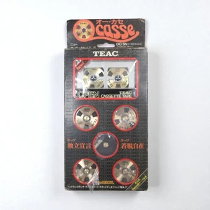 [Sin usar] TEAC OC-5N Cinta de casete completamente abierta Estuche Carrete Soporte Metal Japón Raro - Imagen 1 de 4