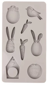 Silikonform Gießform Keraflott Resin Harz Von Rayher Ostern Happy Spring - Bild 1 von 1