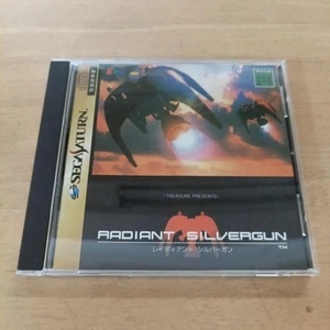 Radiant Silvergun Silver Sega Saturn SS Treasure Shooter from japan USED - Picture 1 of 8