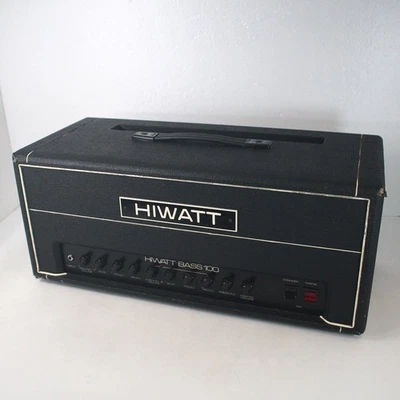 Amplificador Hiwatt LB100 BASS 100 HEAD testado - Imagem 1 de 4