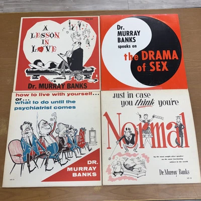 Dr. MURRAY BANKS - Vinyl lot Of 4 Original Releases - Image 1 of 4