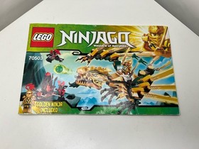 Lego Ninjago Masters Of Spinjitsu 70503 Instruction Manual Only Golden Dragon