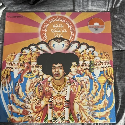 THE JIMI HENDRIX EXPERIENCE AXIS: BOLD AS LOVE [ORANGE AND YELLOW SPLATTER VINYL - Image 1 of 2