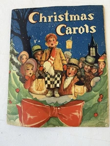 VINTAGE 1938 CHRISTMAS CAROLS SELECTED BY MARY NANCY GRAHAM ~ WHITMAN PUBLISHING - Picture 1 of 6