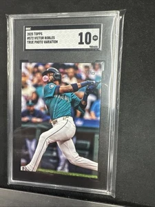 2025 Victor Robles Tops True Photo SGC 10 Mariners Baseball - Picture 1 of 5