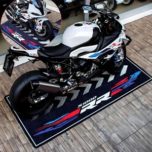 Motorcycle New Floor Carpet Mat For BMW S1000RR Workshop Showroom Garage Mat - Imagen 1 de 7