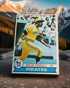 baseball card 1979 Topps  Willie Stargel HOF Pittsburgh Pirates #55 Vintage - Picture 1 of 2