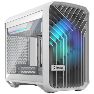 Fractal Design Torrent Nano White RGB Windowed Mini-ITX PC Case - Picture 1 of 12