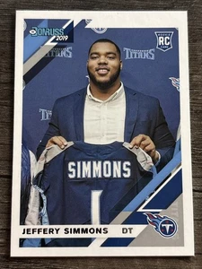 2019 Panini Donruss - Rookies Jeffery Simmons #258 (RC) - Bild 1 von 2