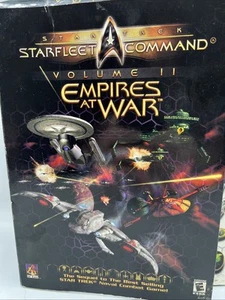 Star Trek Starfleet Command Volume II PC Computer Game Empires at War NIB Read - Picture 1 of 13