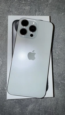 Apple iPhone 15 Pro Max 256GB, Weißes Titan, ohne Simlock - Bild 1 von 3