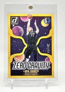 2024-25 Donruss Luka Doncic #8 True Gold Press Proof Zero Gravity /10 Prizm - Bild 1 von 2