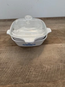 Corning Ware 1 3/4 Tasse, 2er Set mit 1 Glasdeckel - Bild 1 von 6