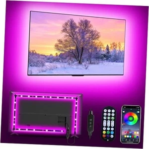 TV Led Lights, 13.1ft Led Lights for TV for 45-60 inch TV Behind, RGB Music - Picture 1 of 7