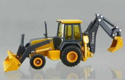 Ertl Diecast 1/50 Scale Yellow John Deere CAT Construction 310 Backhoe Loader VG - Image 1 of 4