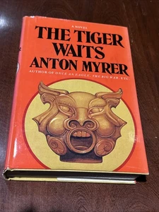 The Tiger Waits By Anton Myrer HC DJ 1973 1st Edition B-111325 - Picture 1 of 8