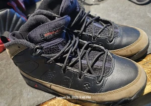 Nike Air Jordan 9 Retro PS Preschool Olive taglia 3 anni bambini - Foto 1 di 7
