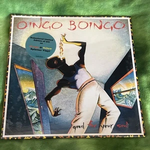 OINGO BOINGO "GOOD FOR YOUR SOUL" LP RECORD TAN/YELLOW VINYL LTD 500 REMASTERED - Picture 1 of 8