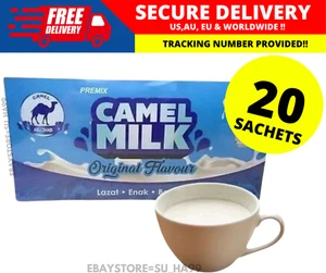 1 X Abu Dhabi Leche de Camello en Polvo (25g x 20 Sobres) Paquete de Bebida Halal Pura - Imagen 1 de 10