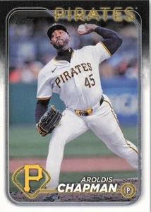 2024 Topps Update #US339 Aroldis Chapman Pittsburgh Pirates - Foto 1 di 2