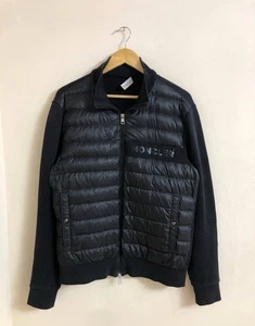 MONCLER Men's Black Maglia Padded Logo Jacket - Picture 1 of 20