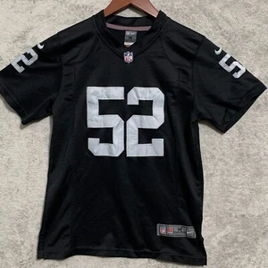 NFL Khalil Mack Nike Oakland Raiders On Field Game Jersey 52 - Picture 1 of 8