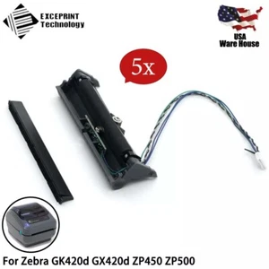 5x 105934-026 y presente pelador repuesto para Zebra GK420d GX420d ZP450 ZP500 - Imagen 1 de 8