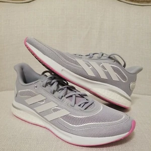 Adidas Womens Running Shoes Running Supernova Running Shoe Grey White Size 10 - Picture 1 of 7