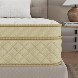 12"14" Gel Memory Foam Mattress Hybrid Spring Twin Full Queen King Size In a Box - Picture 1 of 12