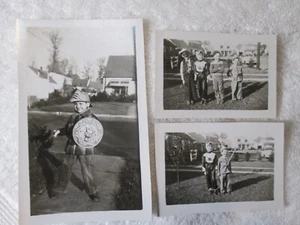 FOTOS INSTANTÁNEAS VINTAGE NIÑOS NIÑOS EN DISFRACES DE HALLOWEEN - Imagen 1 de 2