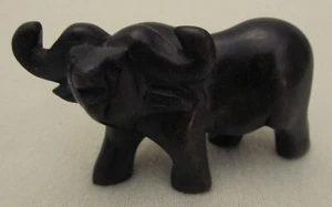 Carved Stone Water Buffalo - 4" Long - Unmarked - Picture 1 of 6