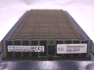LOT 50 MAJOR BRAND 32GB DDR4 PC4-2400 19200 ECC LOAD REDUCED SERVER MEMORY RAM - Picture 1 of 1