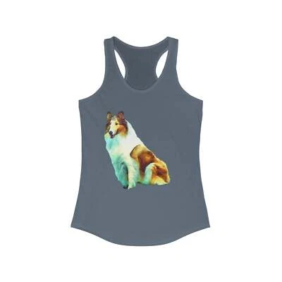 Collie 'Ramsey' Women's Racerback Tank - Image 1 of 2
