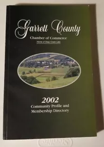 2002 Garrett County Chamber of Commerce Directory - Maryland - Picture 1 of 1
