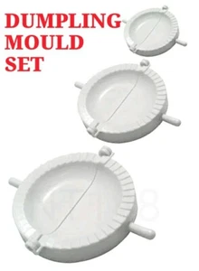 3X PRENSA DE MASA DE MOLDES DE ALBÓNDIGAS HÁGALO USTED MISMO PASTEL PASTELERO HERRAMIENTA SAMOSA EMPANADA - Imagen 1 de 2
