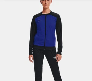 Under Armour Women's Royal Challenger II Track Jacket 1314616 401 Size Medium - Picture 1 of 6