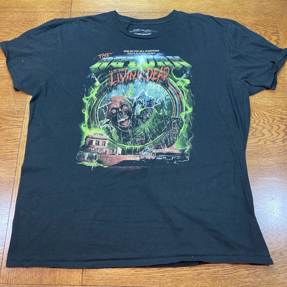 RETURN OF THE LIVING DEAD Fright Rags Horror Movie T-Shirt 2XL - Image 1 of 4
