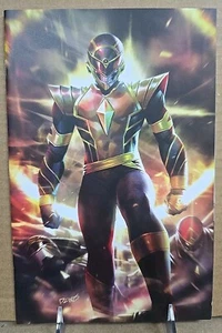 POWER RANGERS UNLIMITED DEATH RANGER #1 CHEW 1:25 VARIANT 2022 BOOM (107) - Picture 1 of 2