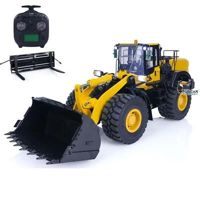 Metal 1/14 RC Hydraulic Loader WA480 Heavy Construction Machine w/ Light Sound - Image 1 of 4