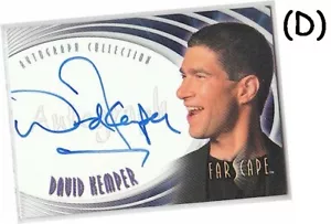 Farscape Season 2 - A11 David Kemper -Executive Producer Autograph/Auto Card (D) - Picture 1 of 3