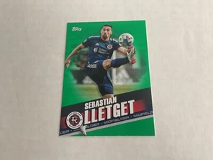 2022 Topps MLS Soccer SEBASTIAN LLETGET Green Parallel 34/75 - Picture 1 of 1
