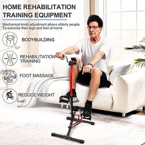 Pedal Exercise Bike for Seniors, Hand Arm Leg & Knee Peddler Fitness Equipment - Picture 1 of 16
